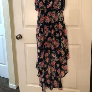 Forever 21 Long Flower Summer Dress